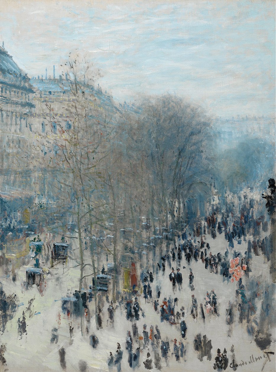 Boulevard des Capucines, 1873-4 | Claude Monet